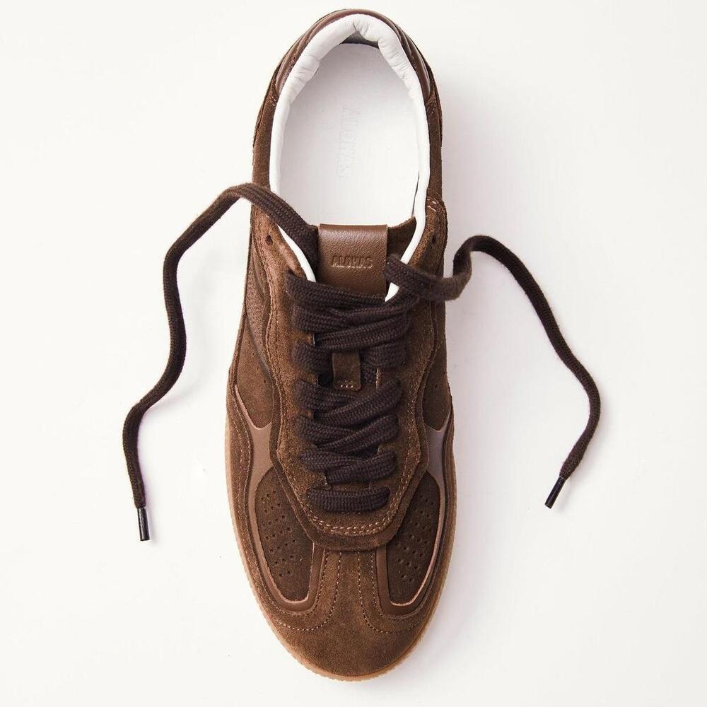Brown Suede Alohas Sneaker
